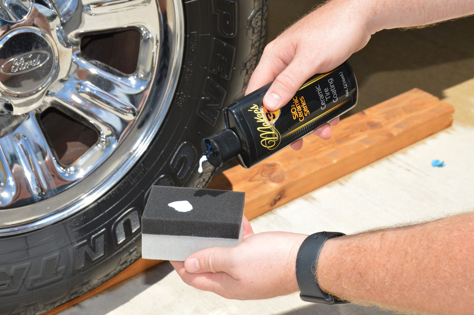 How to Ceramic Coat Tires