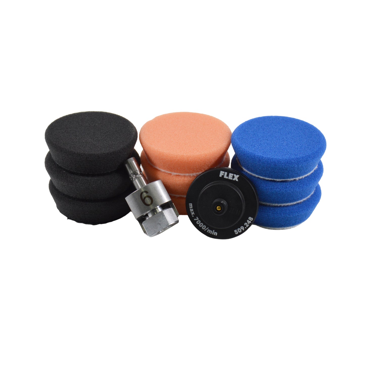 FLEX PXE 80 6MM Drive Unit 2.5 Inch Pad Kit.