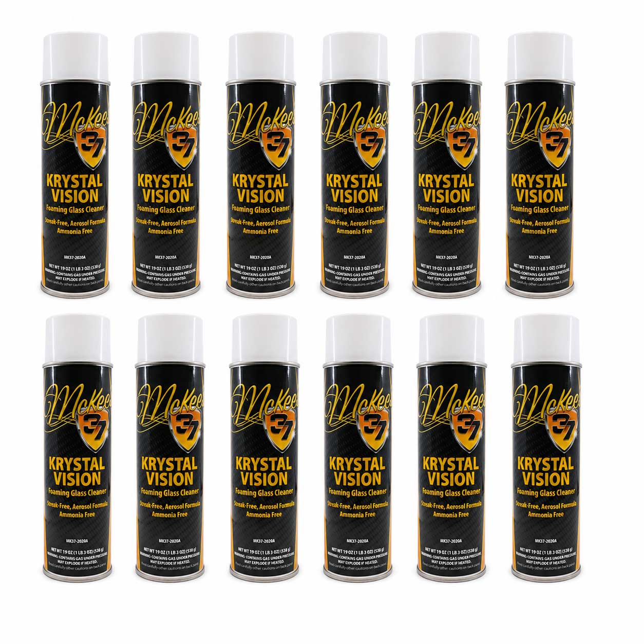 Krystal Vision Foaming Glass Cleaner (Aerosol)