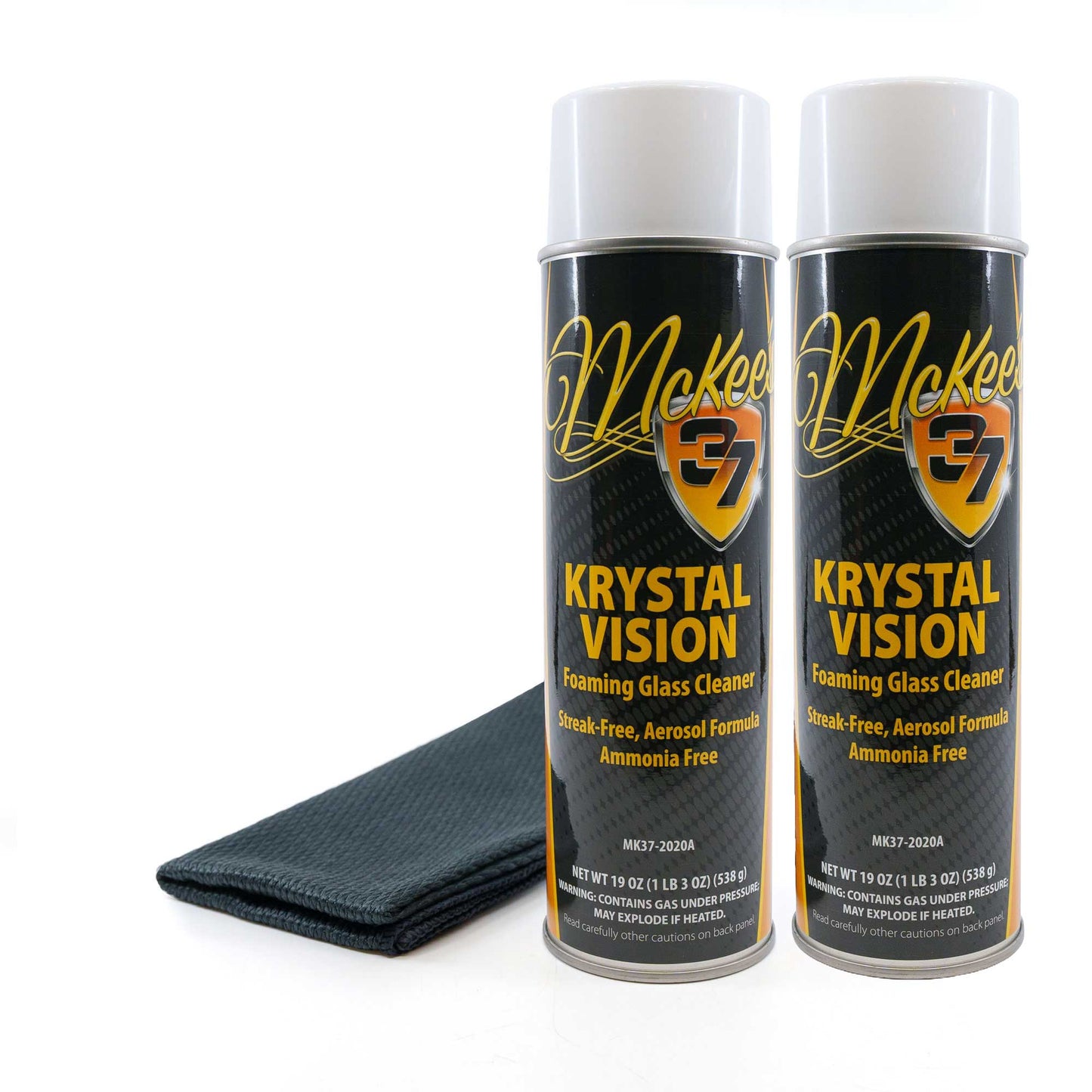 Krystal Vision FOAMING Glass Cleaner 2 Pack Special
