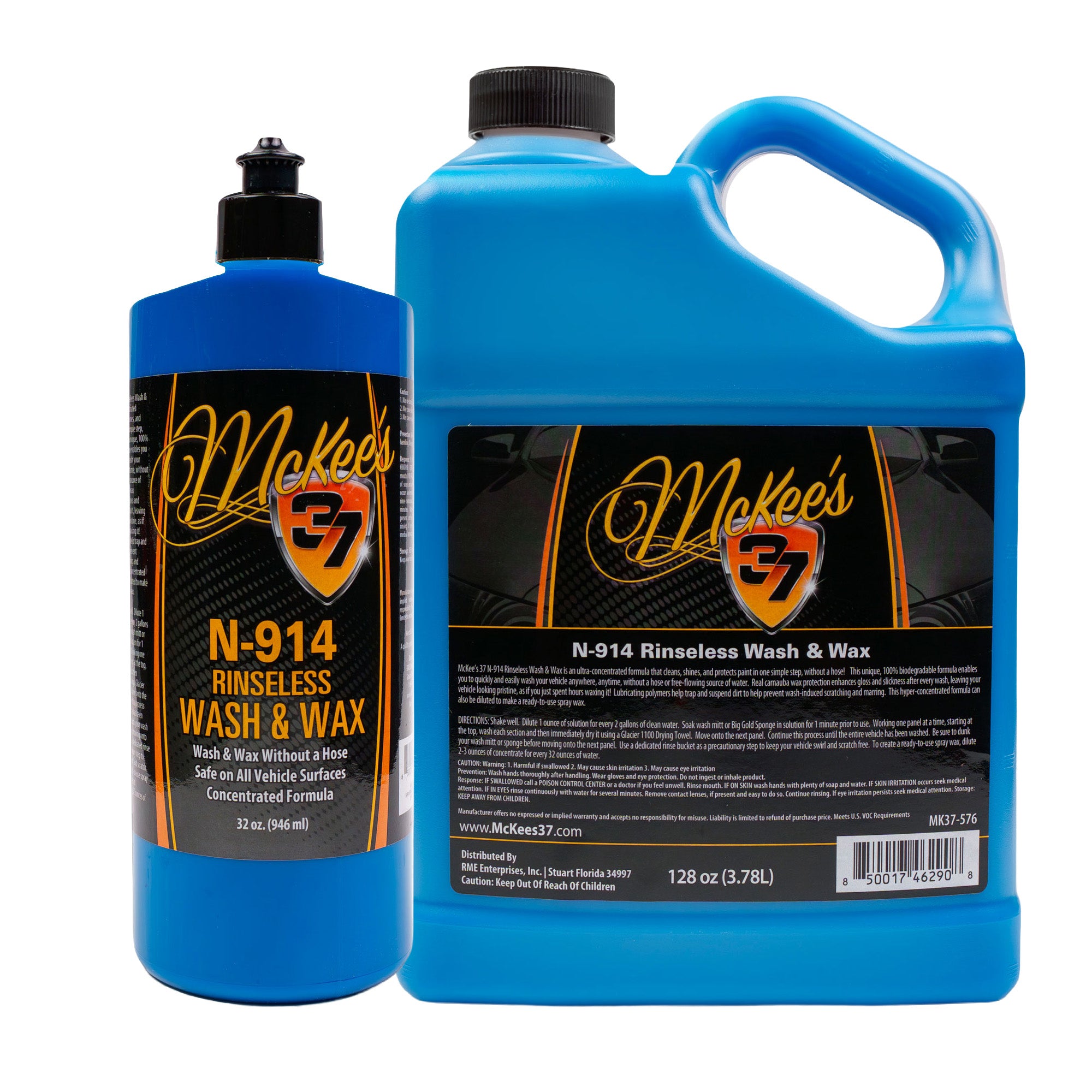 N-914 Rinseless Wash & Wax – McKees37.com