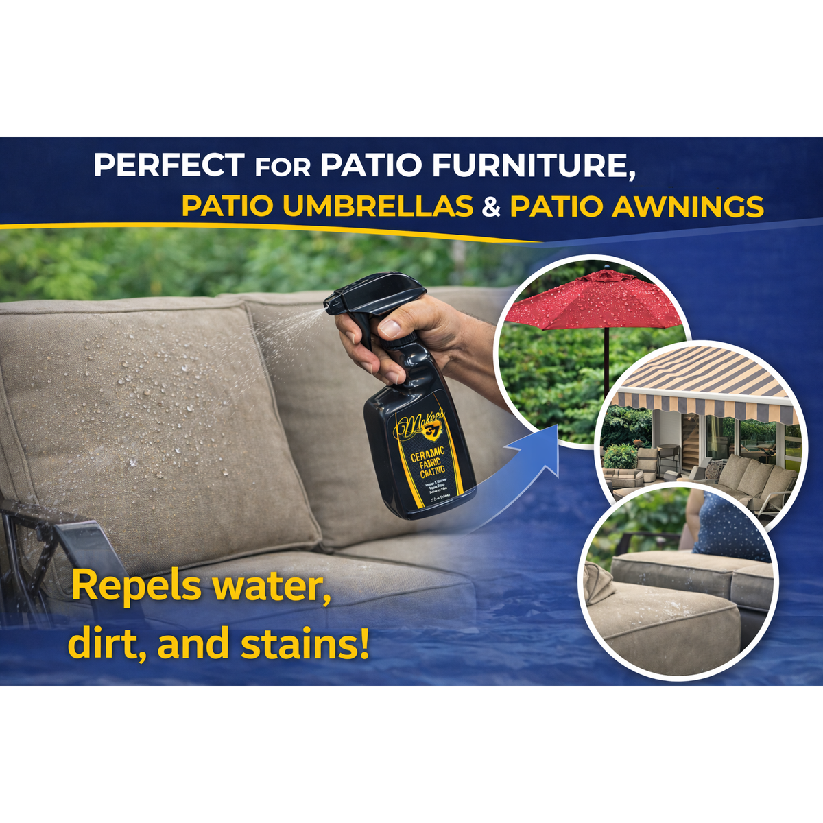Ceramic Fabric Deep Clean & Protect Kit.