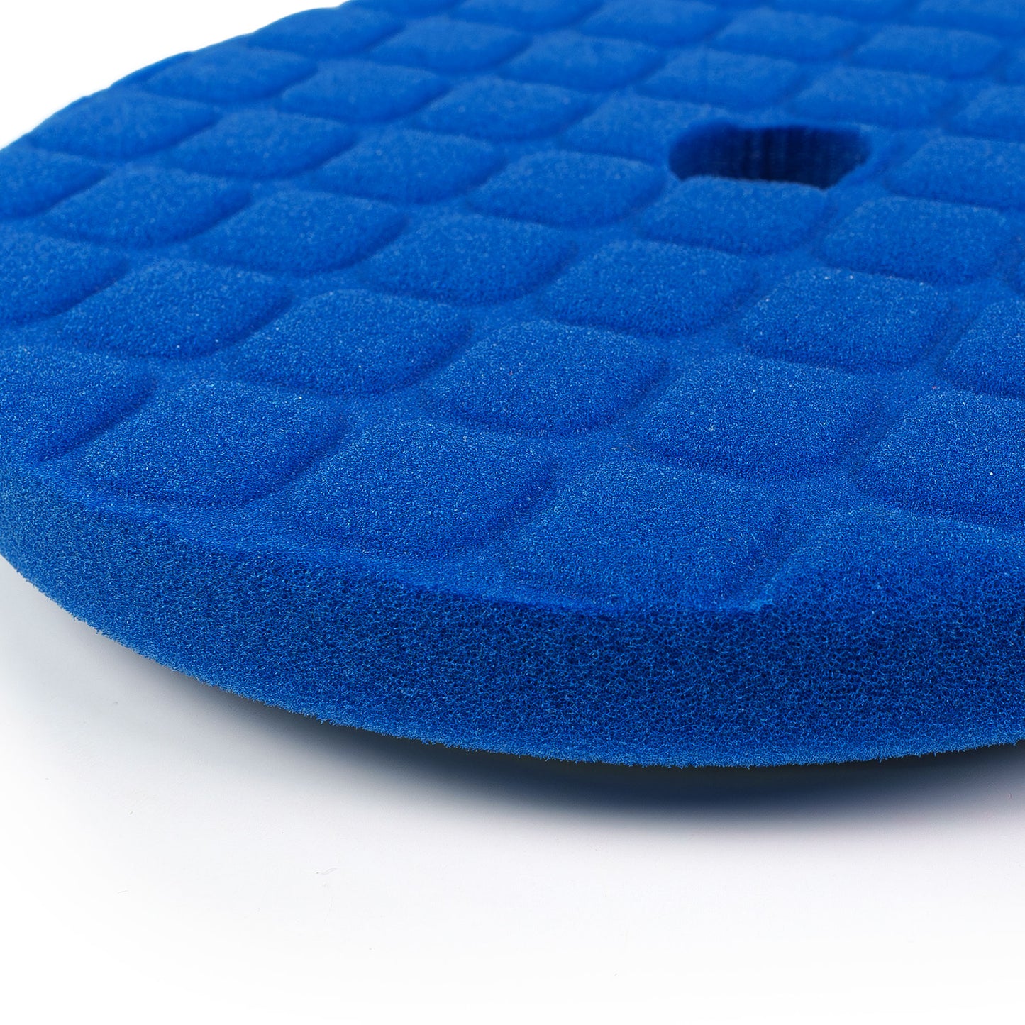 5.75 Inch CCS Waffle BLUE Foam Polishing Pad