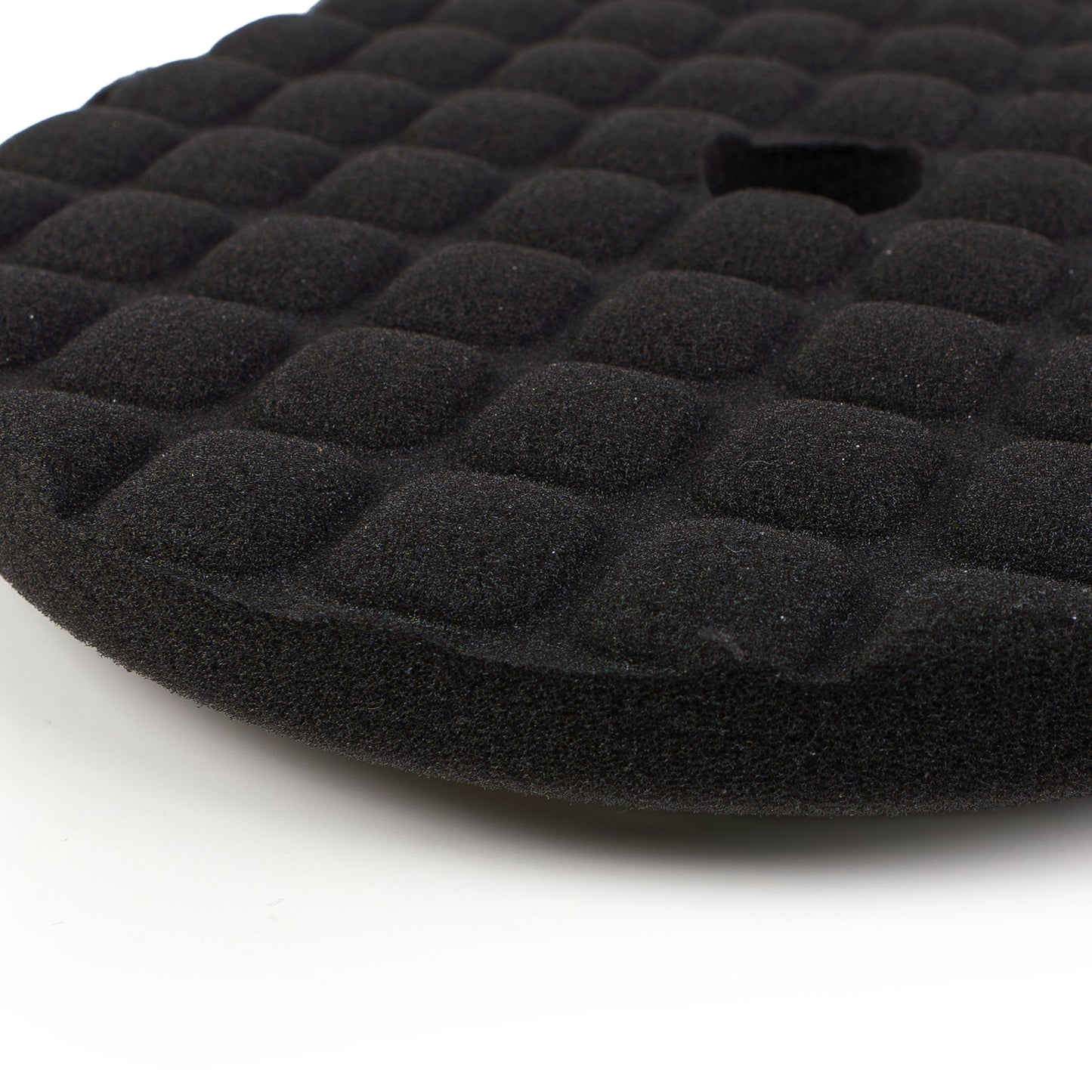 6.75 Inch CCS Waffle BLACK Foam Finishing Pad.