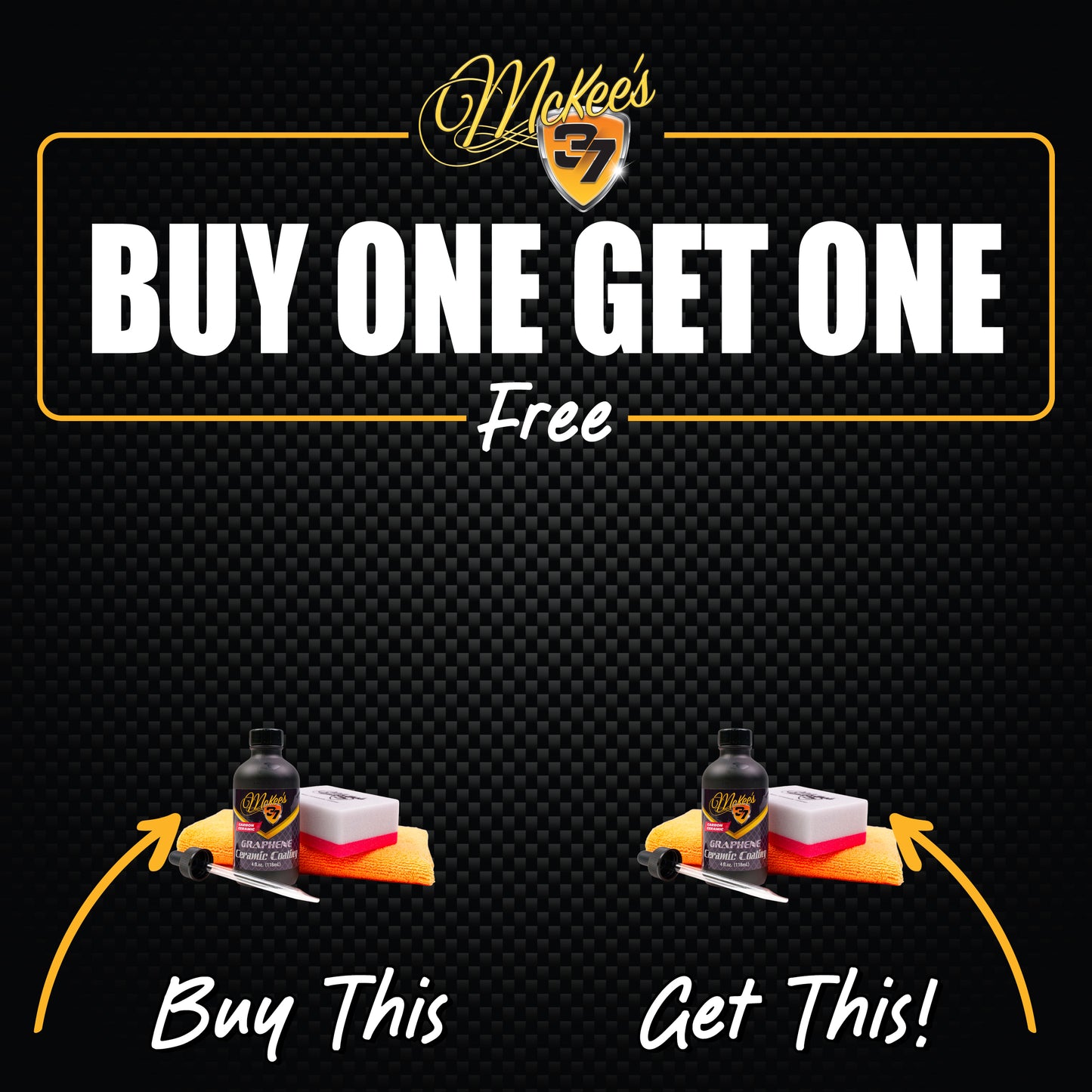 Cyber Doorbuster #2- Graphene Ceramic Coating 4 oz. BOGO.