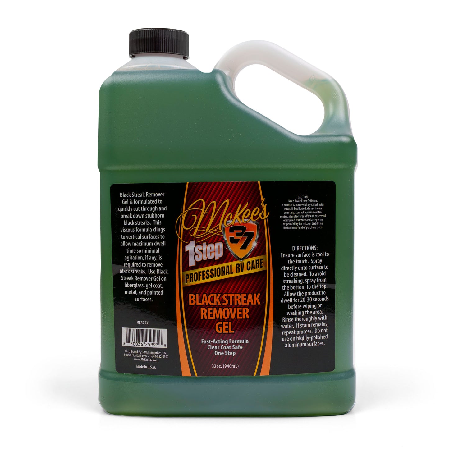 Professional RV Black Streak Remover Gel