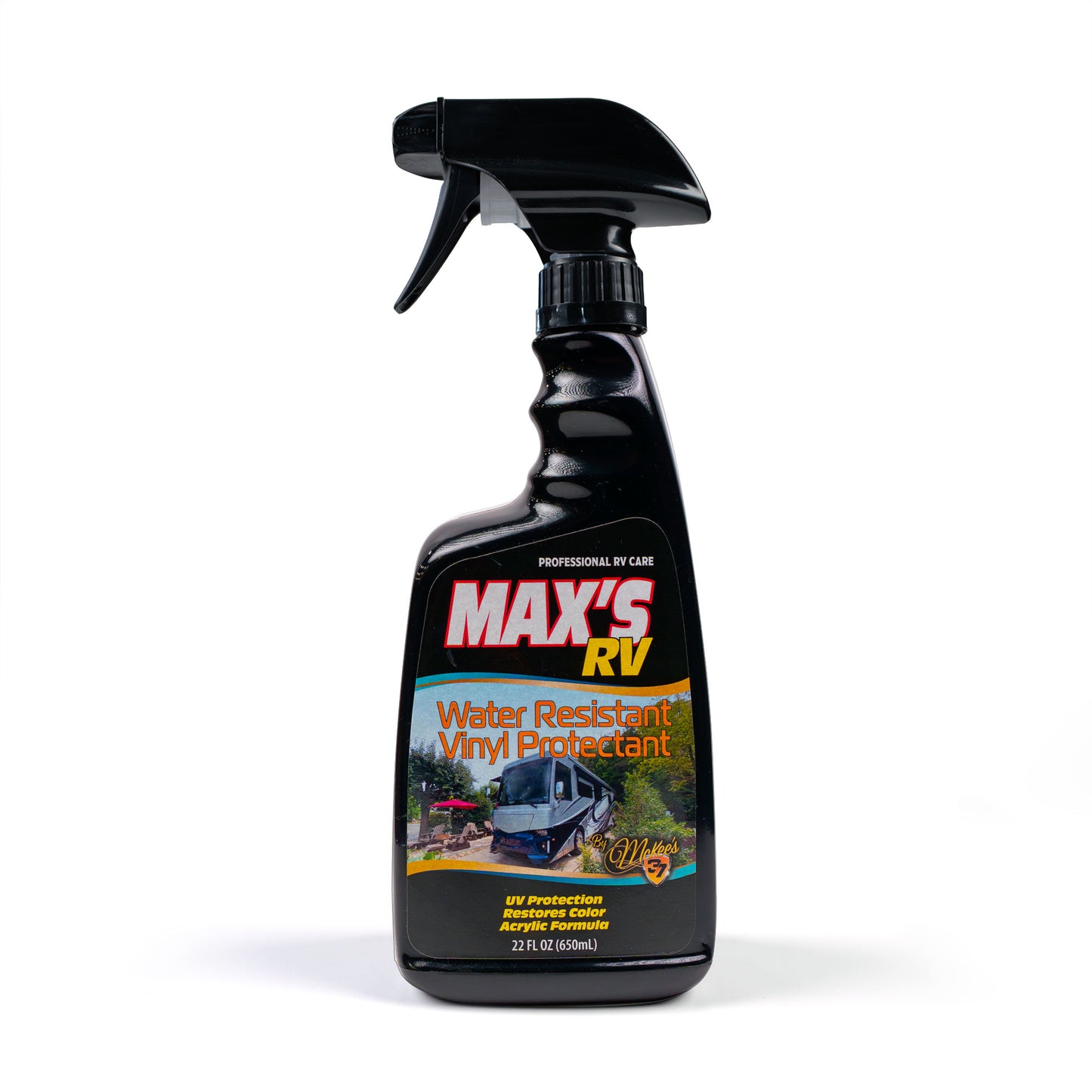 Max's RV Water-Resistant Vinyl Protectant.