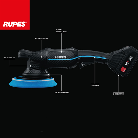 RUPES BigFoot iBrid HLR21 Standard Kit With 2 Free Batteries