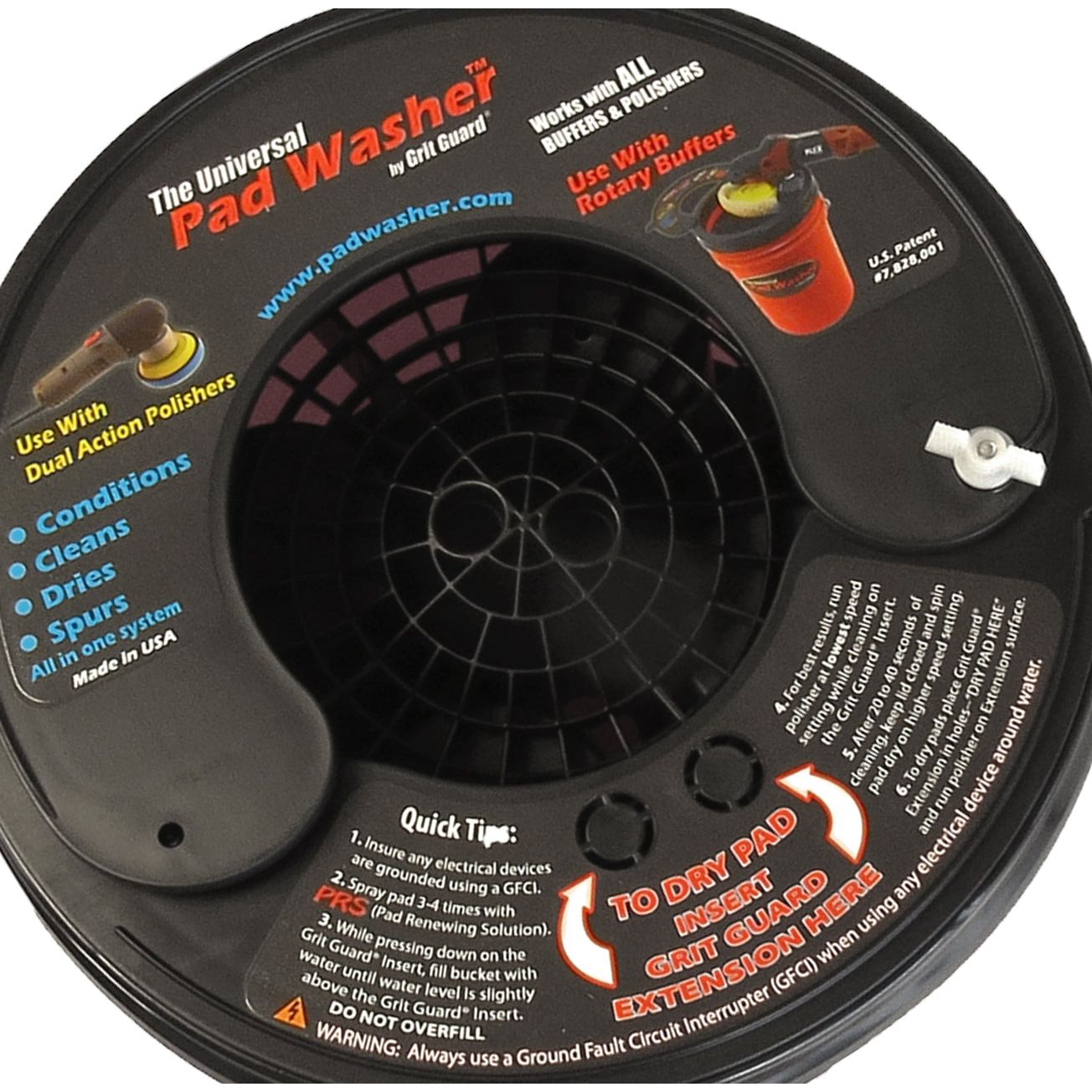 Grit Guard Universal Pad Washer - FREE BONUS!