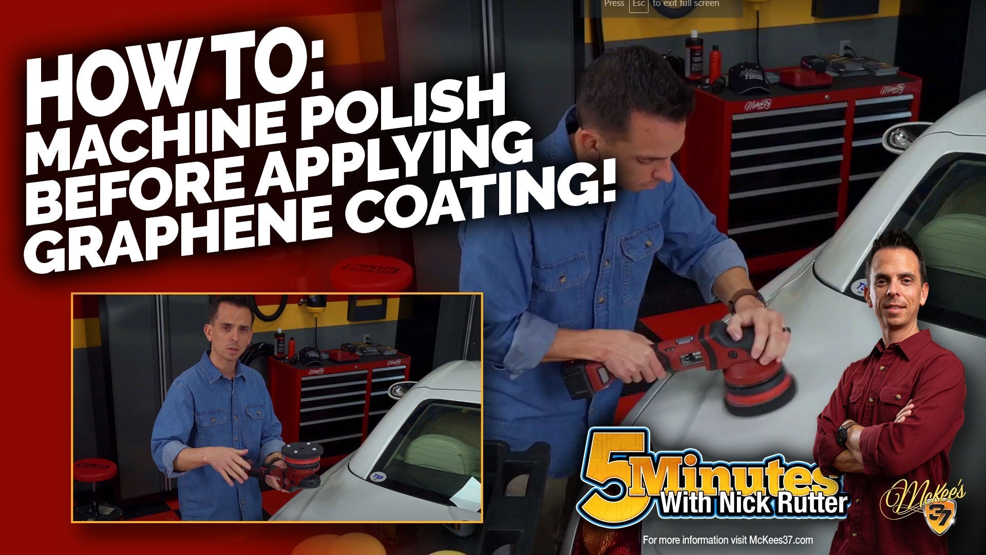 McKees37.com - How To Machine Polish Before Applying Graphene Ceramic ...