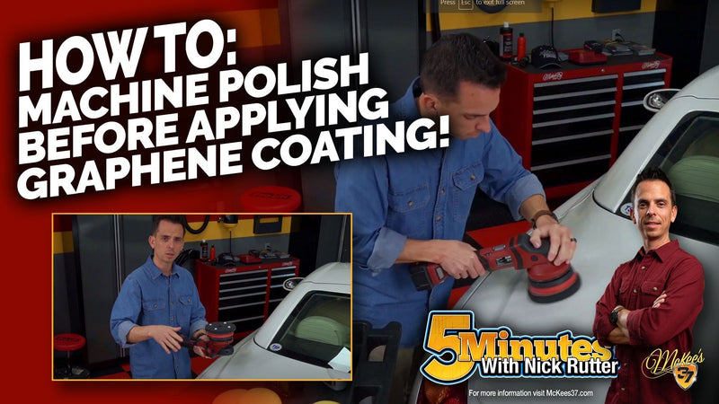 How To Machine Polish Before Applying Graphene Ceramic Coating.