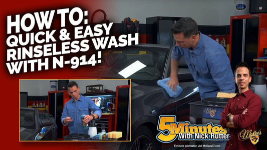 5 Minute Rinseless Wash How-To Guide - N-914 Rinseless Wash.