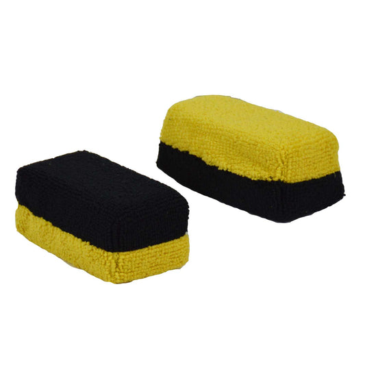2 Pack Ceramic Coating Applicators with Barrier Liner