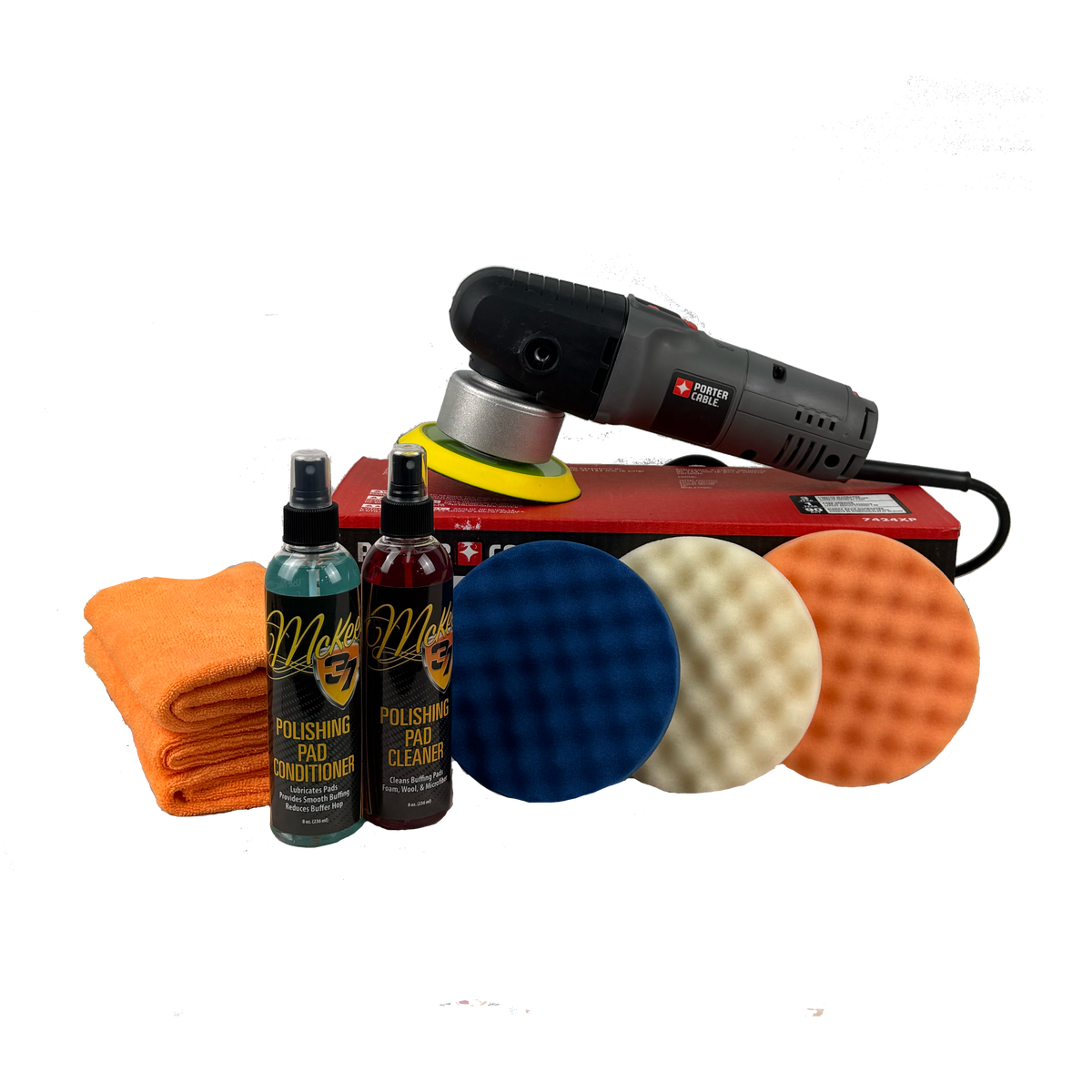 McKee&#39;s 37 Porter Cable 7424XP Waffle Pad Intro Kit - Choose Your Pads! FREE BONUS!