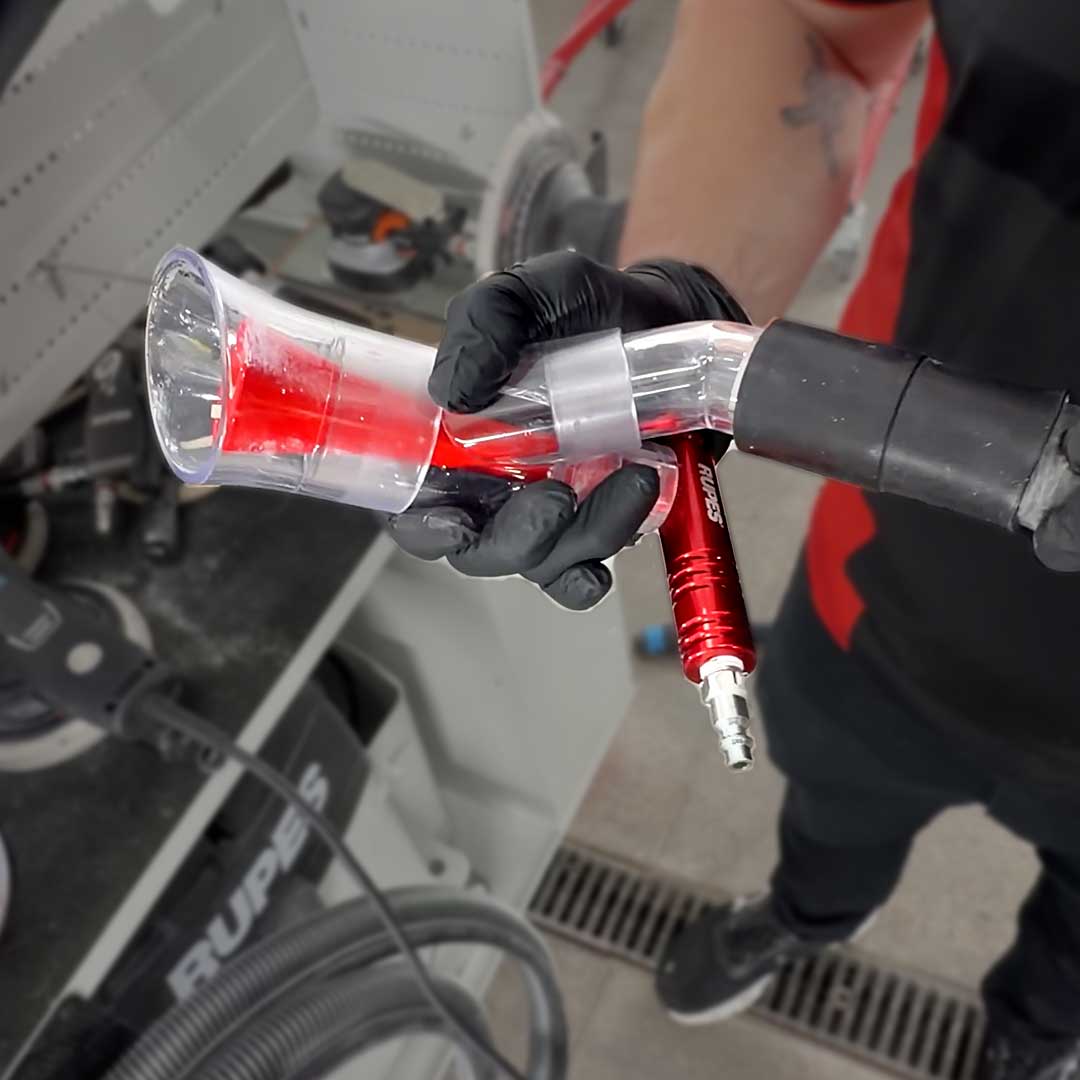 Rupes Air Jet Pad Cleaner with Dust Extraction