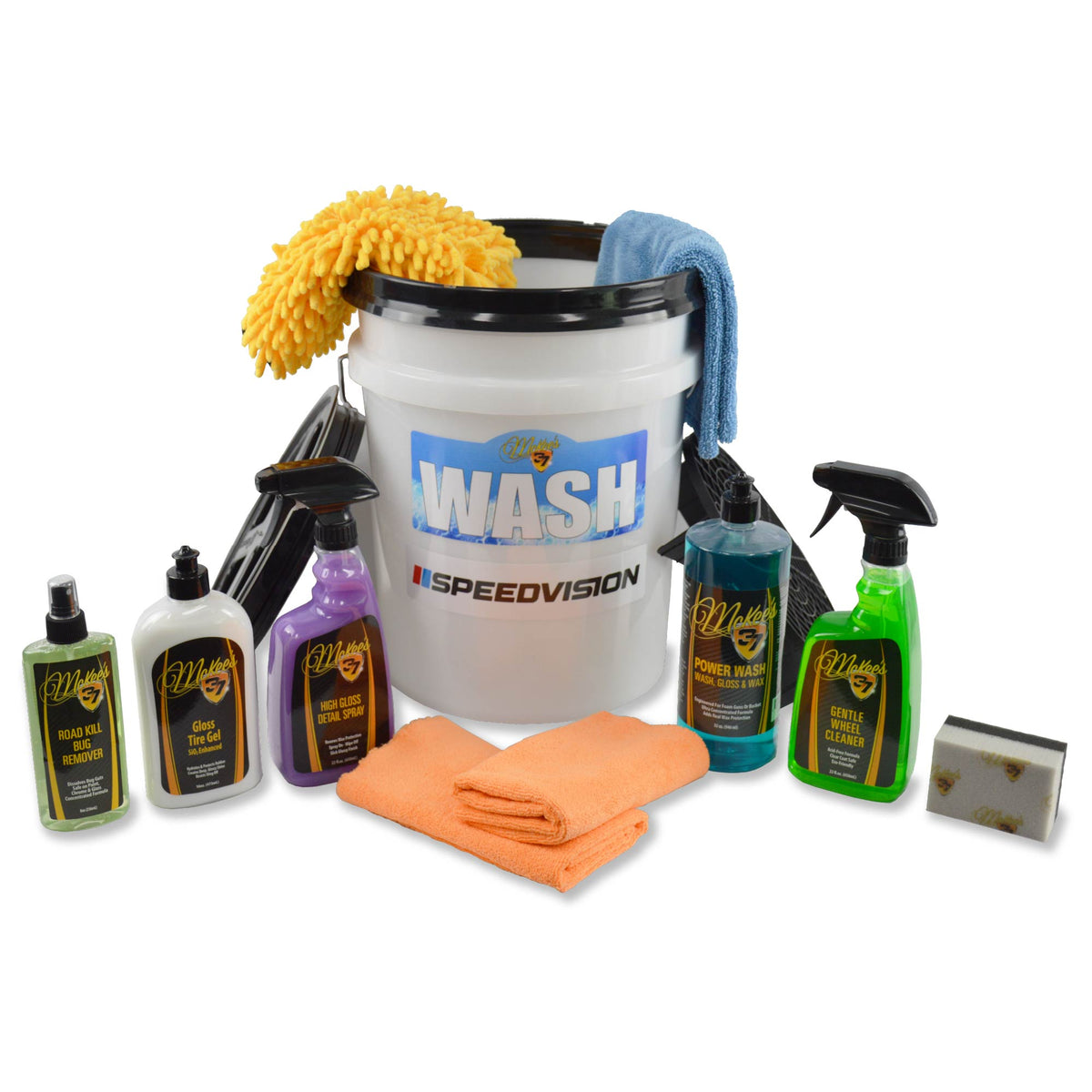 Speedvision Wash &amp; Wax Bucket Kit