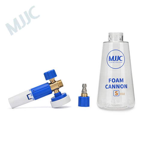 MJJC Foam Cannon S V3.0 with 1/4″ Quick Connector Adapter - FREE BONUS 