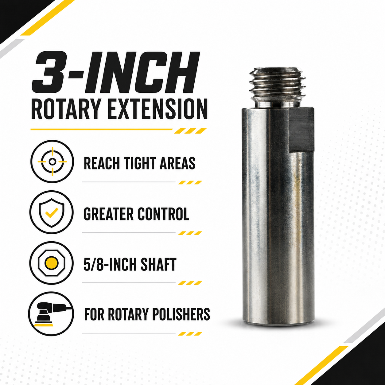Lake Country 3" Rotary Extension Rod