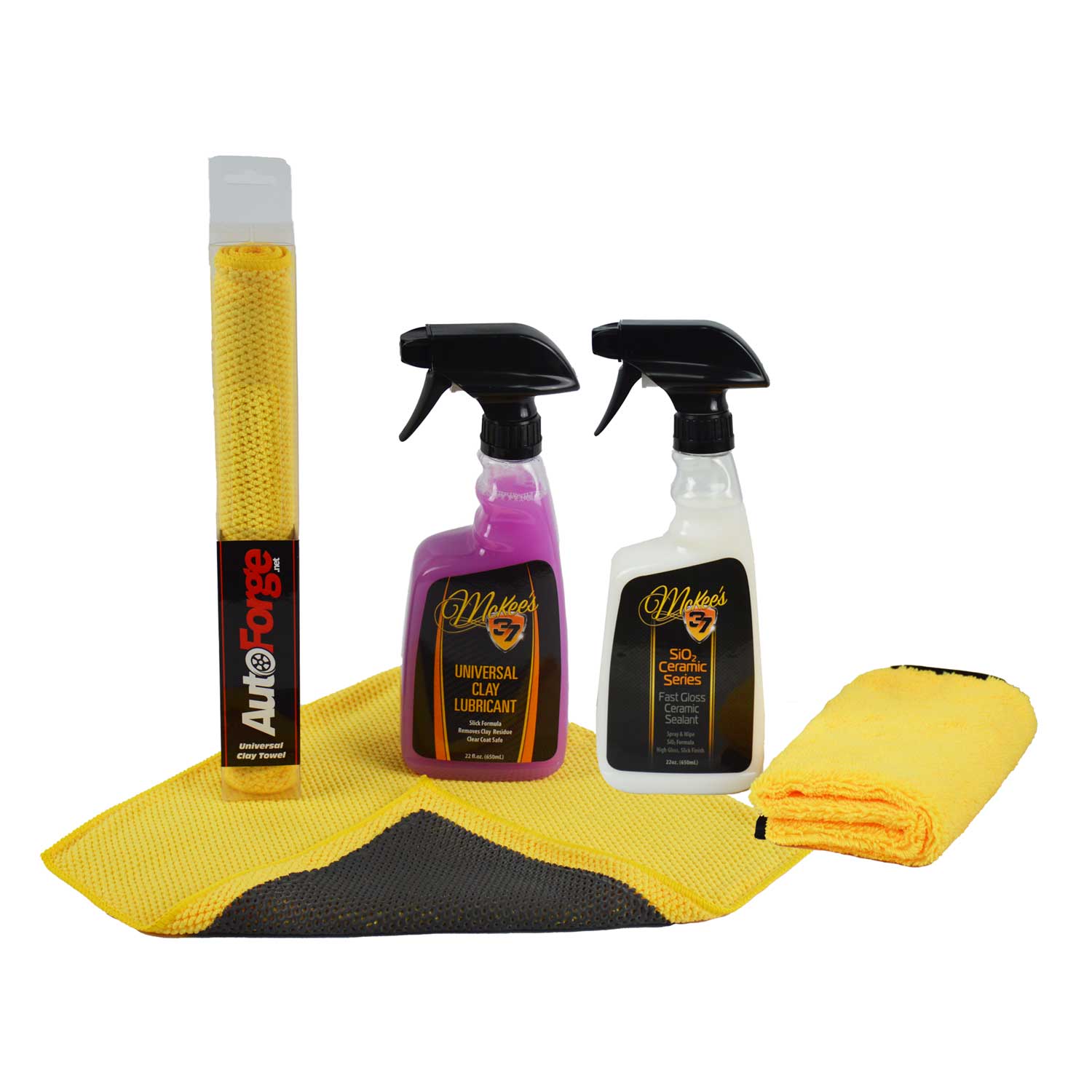 FAST Gloss Ceramic Sealant Clay Towel Combo