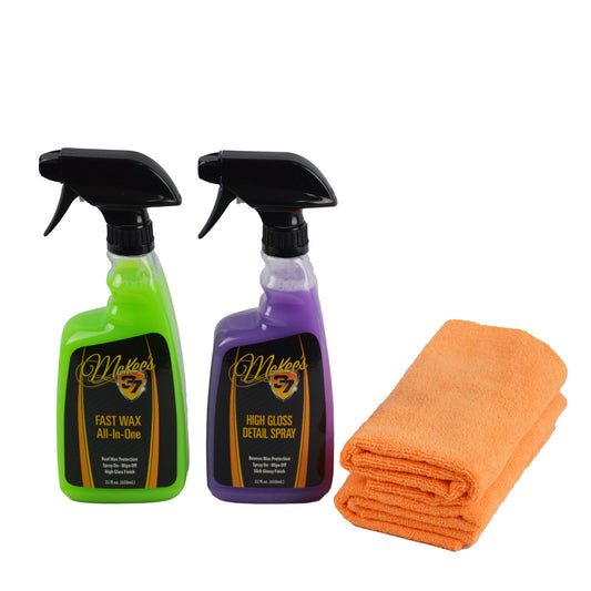 FAST Wax & High Gloss Detail Spray 2 Pack Special