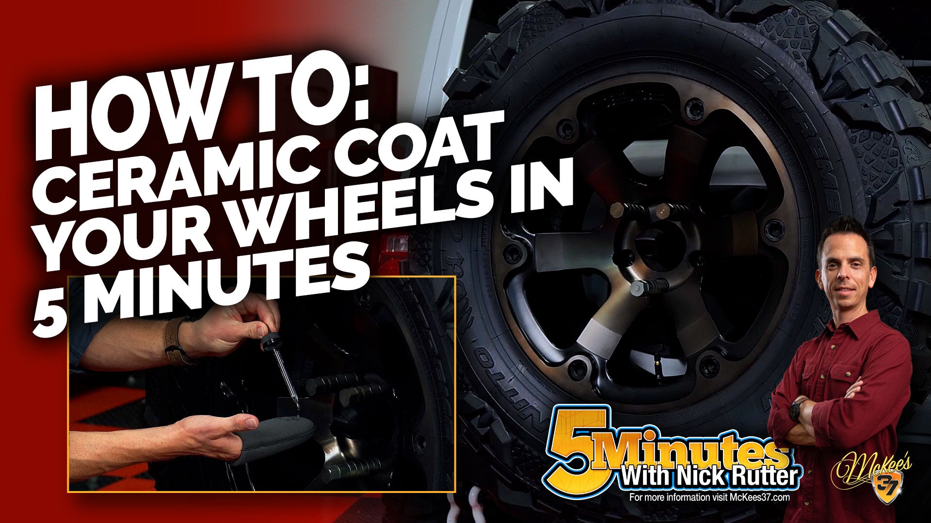 Load video: How To Ceramic Coat Your Wheels in 5 Minutes
