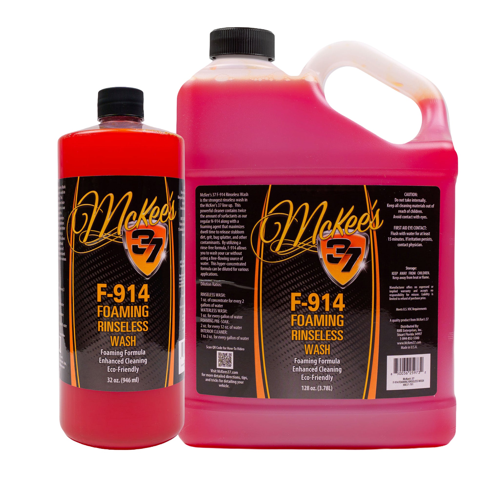 F-914 Foaming Rinseless Wash – McKees37.com