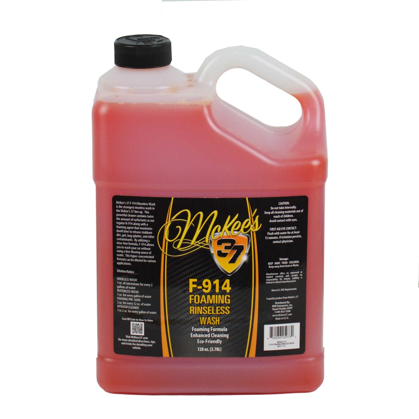 F-914 Foaming Rinseless Wash