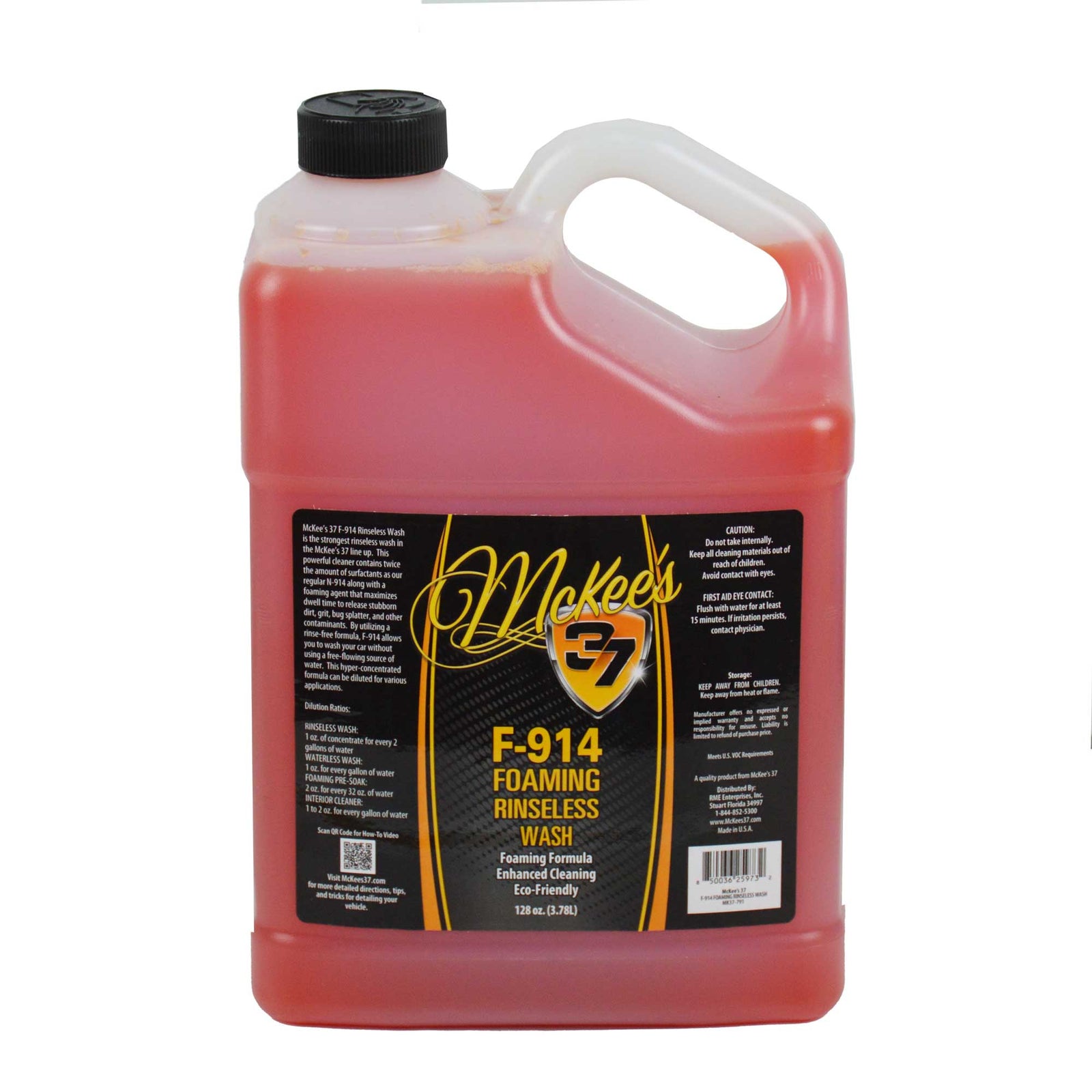 F-914 Foaming Rinseless Wash