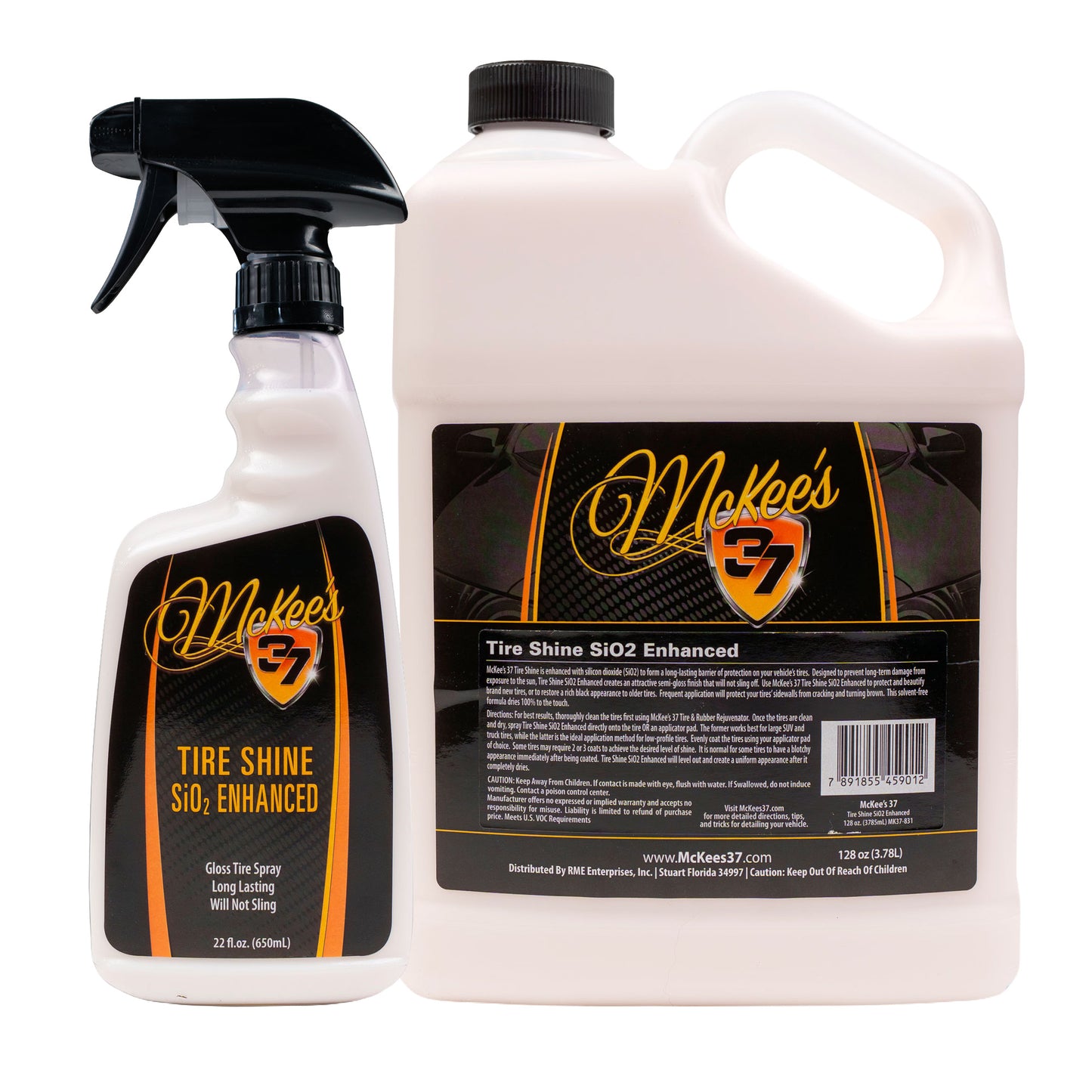 Tire Shine SiO2 Enhanced - FREE Applicator!