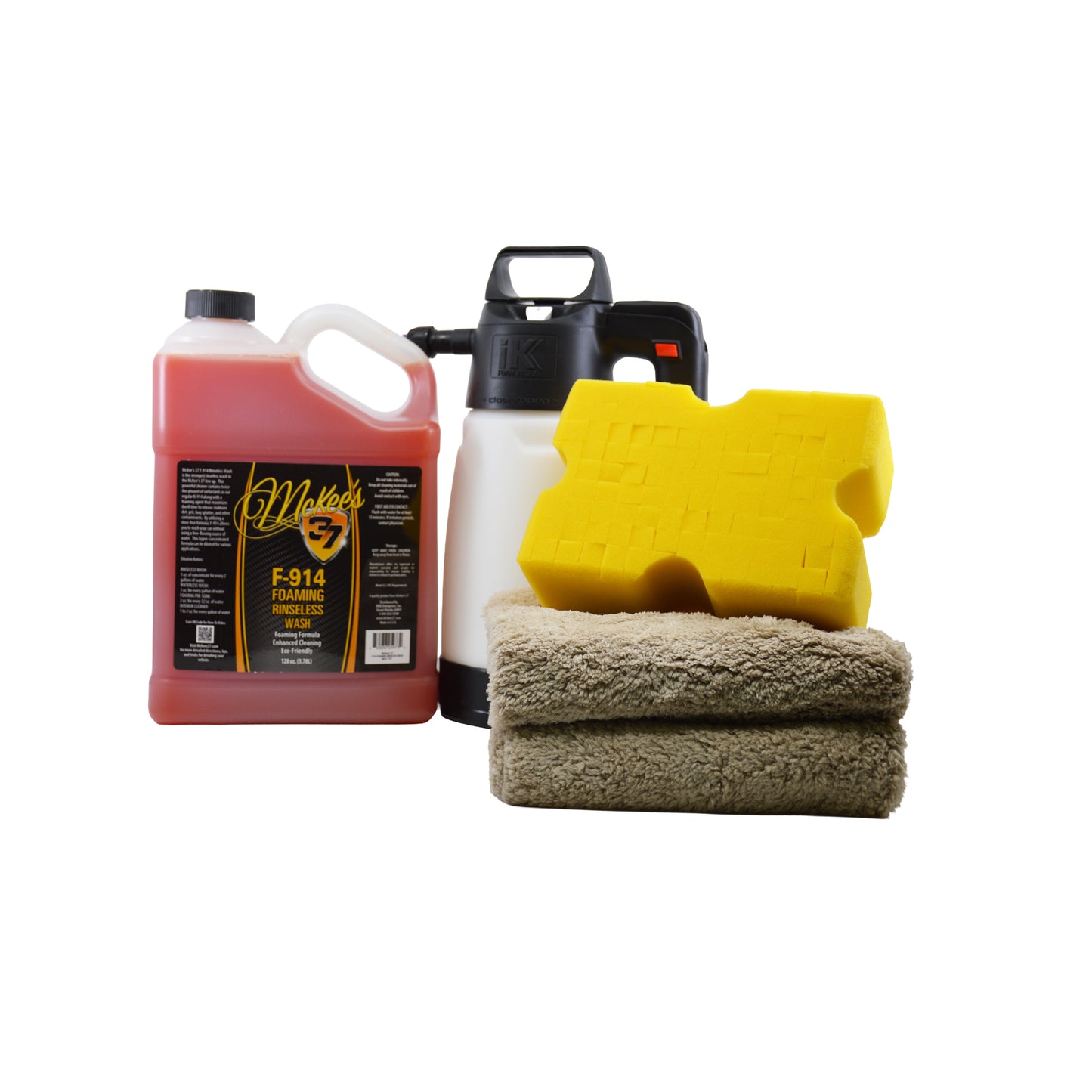 F-914 Foaming Rinseless Wash Kit with IK Foam Pro 2 Sprayer