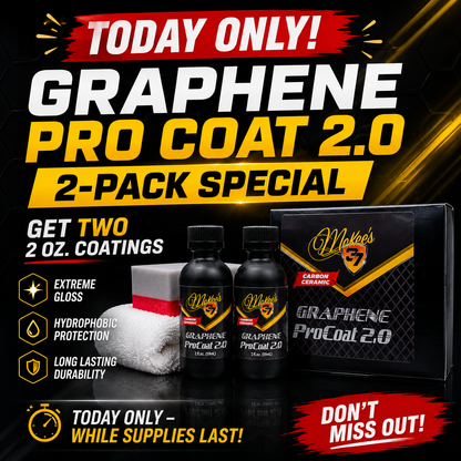 Graphene Pro-Coat 2.0- 2 Pack Special