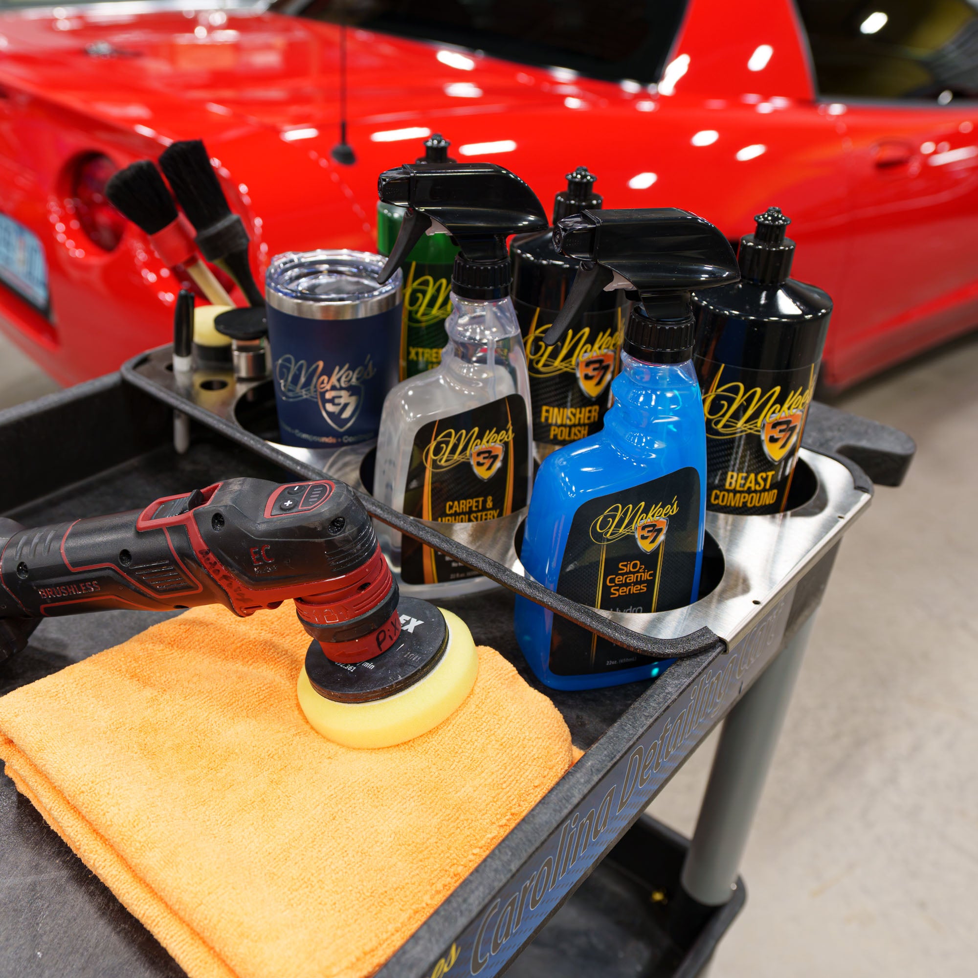 McKee's 37 Carolina Detailing Cart - Fully Loaded! – McKees37.com
