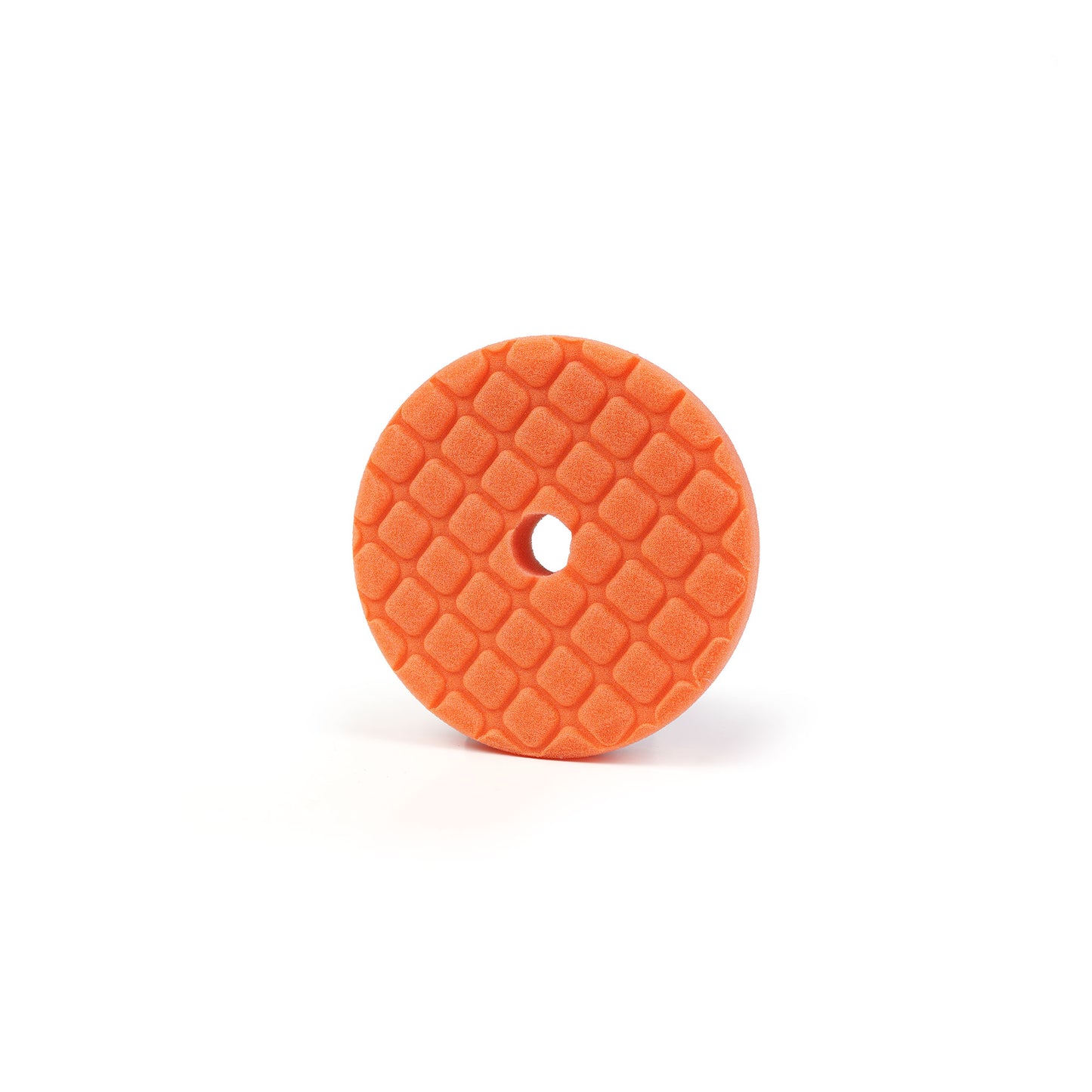 6.75 Inch CCS Waffle ORANGE Heavy Foam Polishing Pad