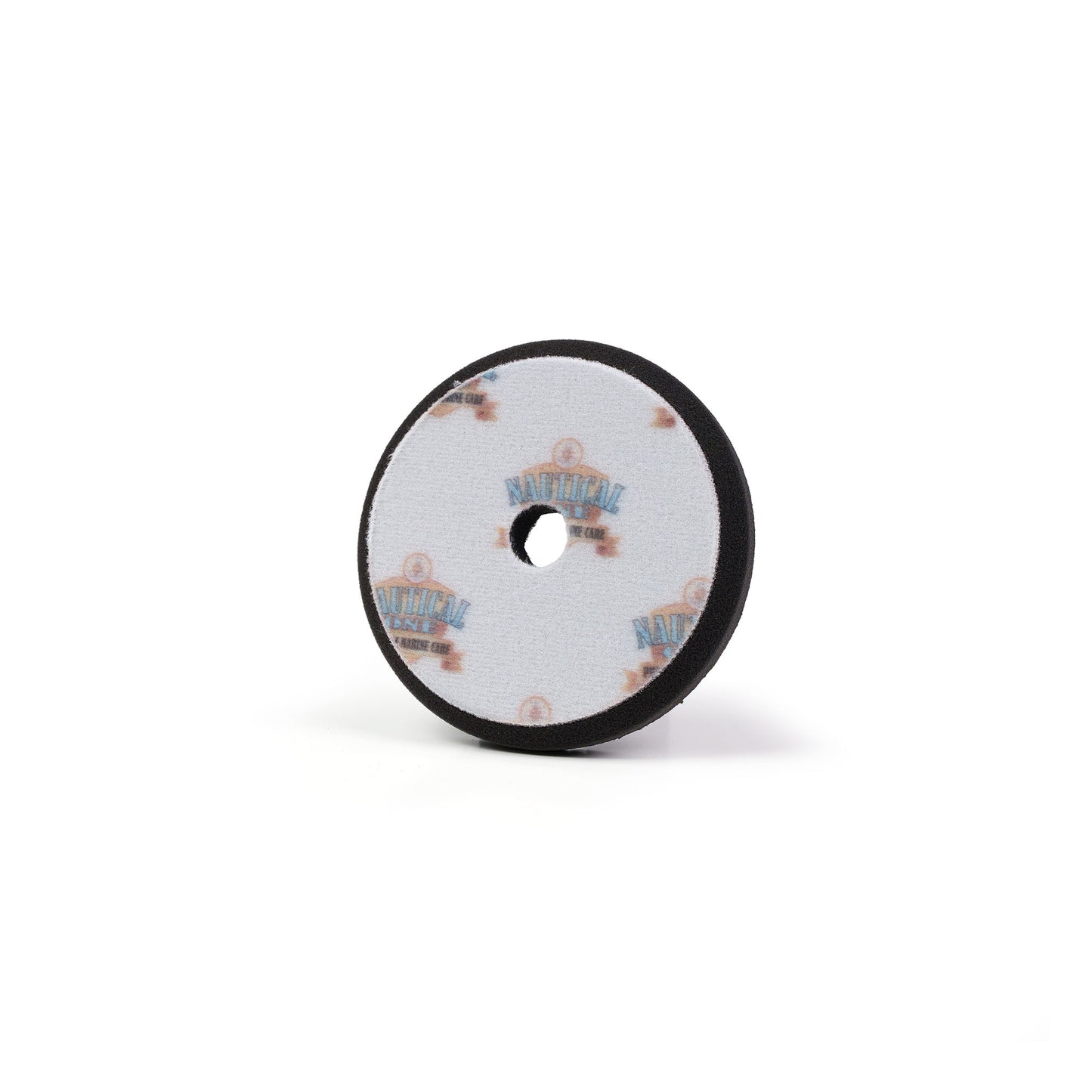 6.75 Inch CCS Waffle BLACK Foam Finishing Pad