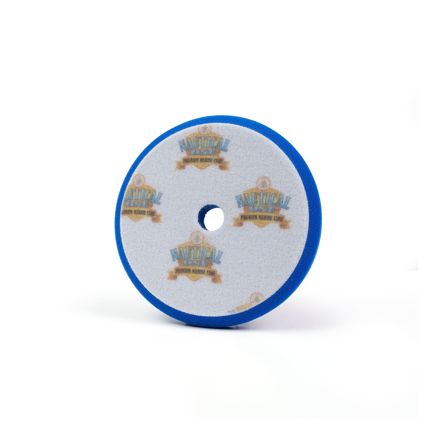 6.75 Inch CCS Waffle BLUE Foam Polishing Pad