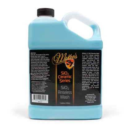 SiO2 Rinseless Wash
