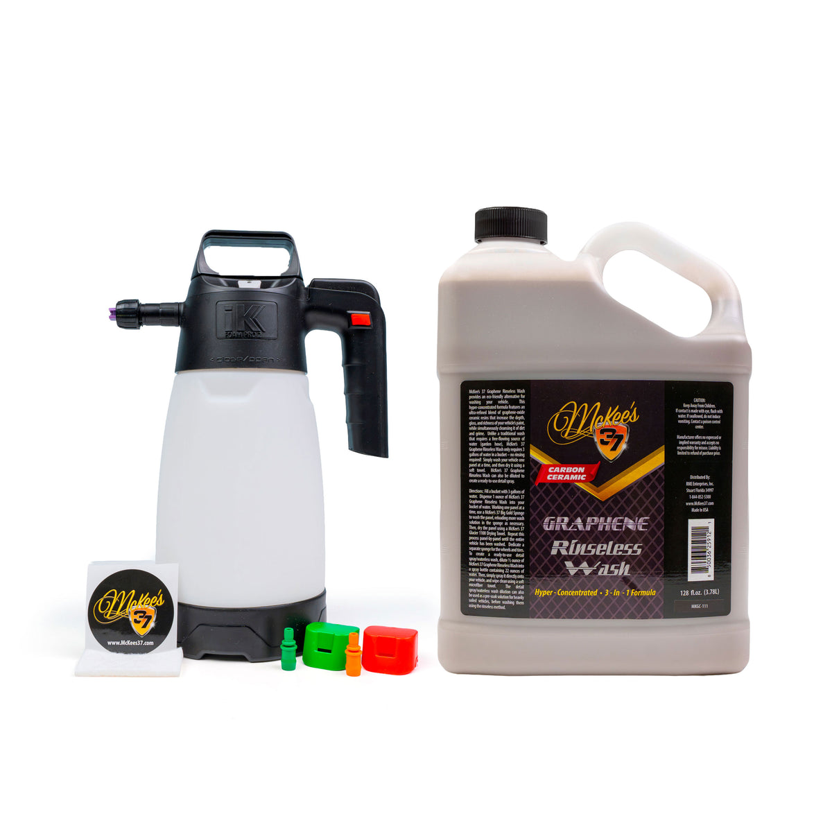 Graphene Rinseless Wash Gallon With Free IK Multi Pro