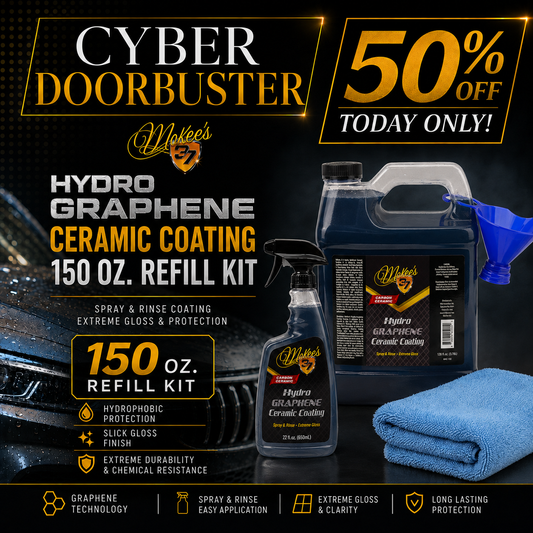 Hydro Graphene Ceramic Coating 150 oz. Refill Kit - Cyber Doorbuster