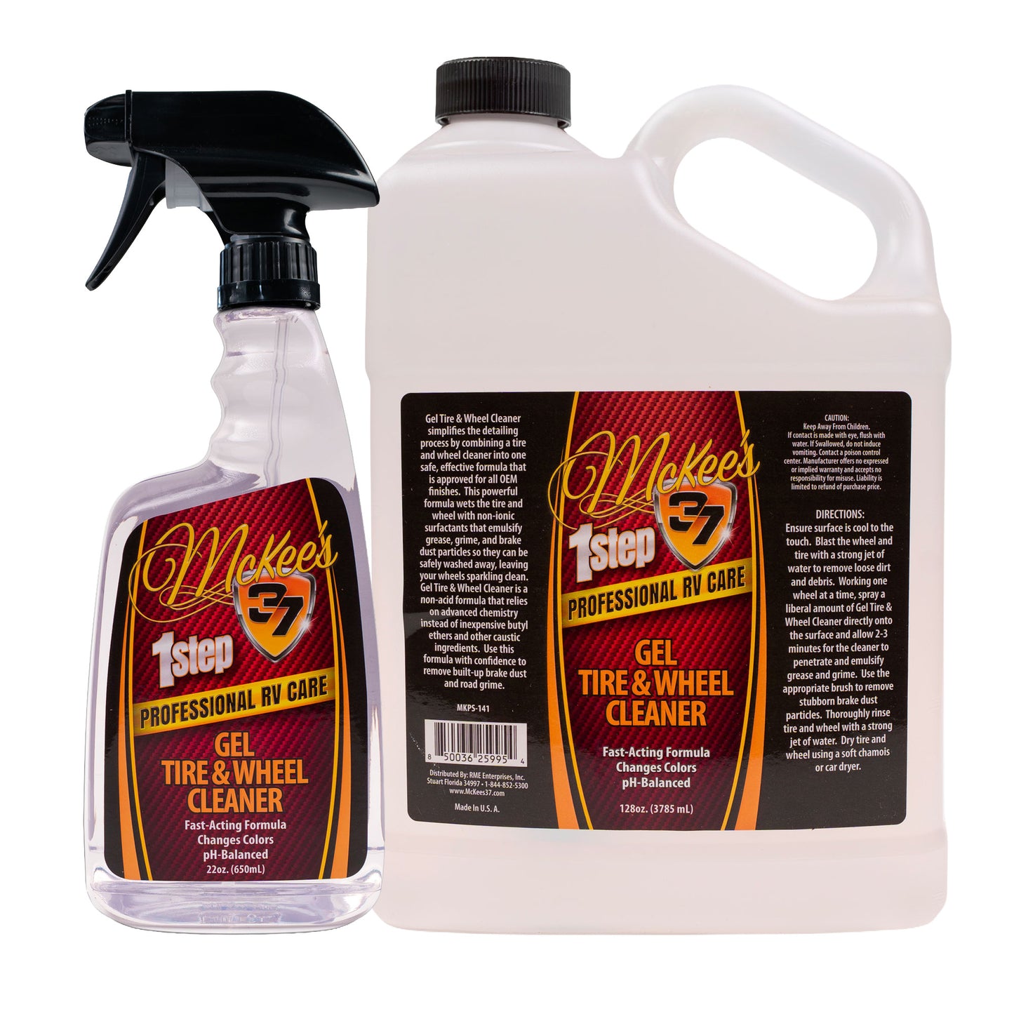 Professional RV Gel Tire & Wheel Cleaner