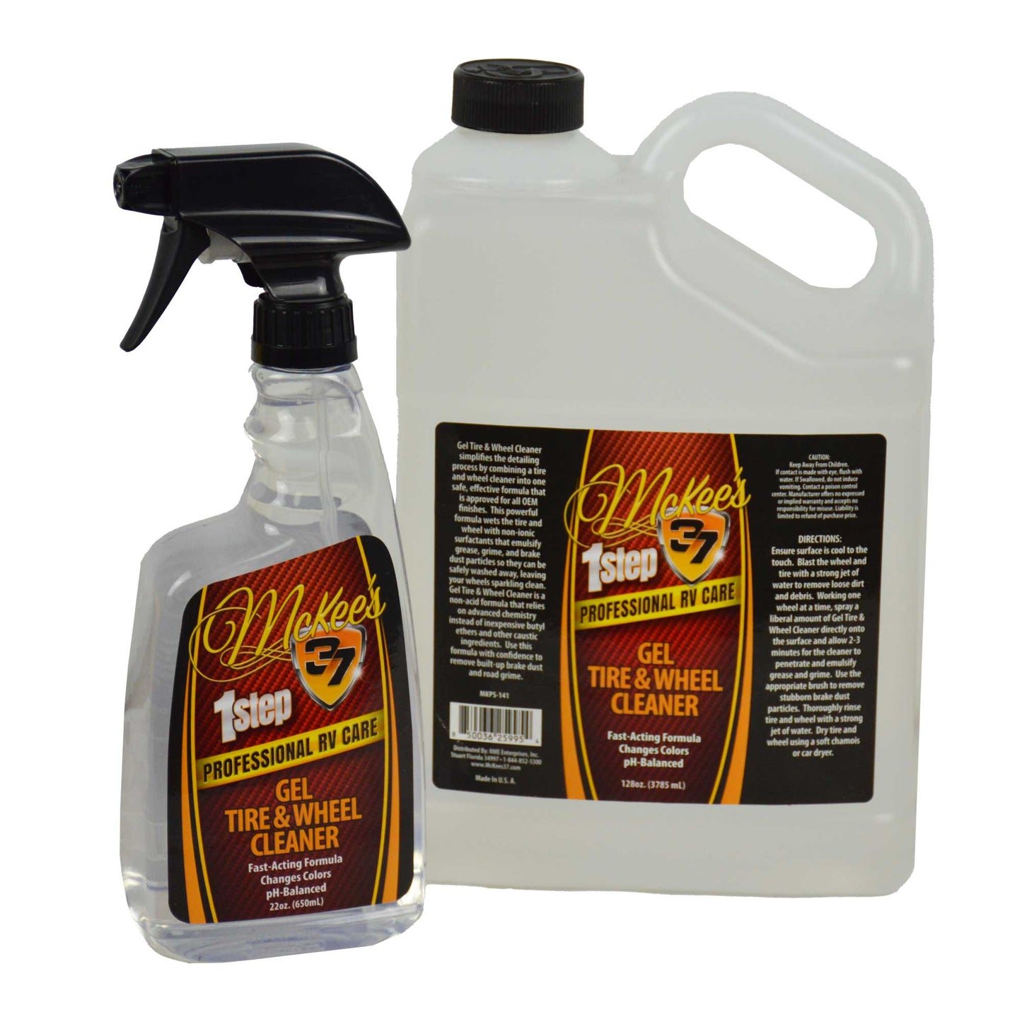 Professional RV Gel Tire & Wheel Cleaner