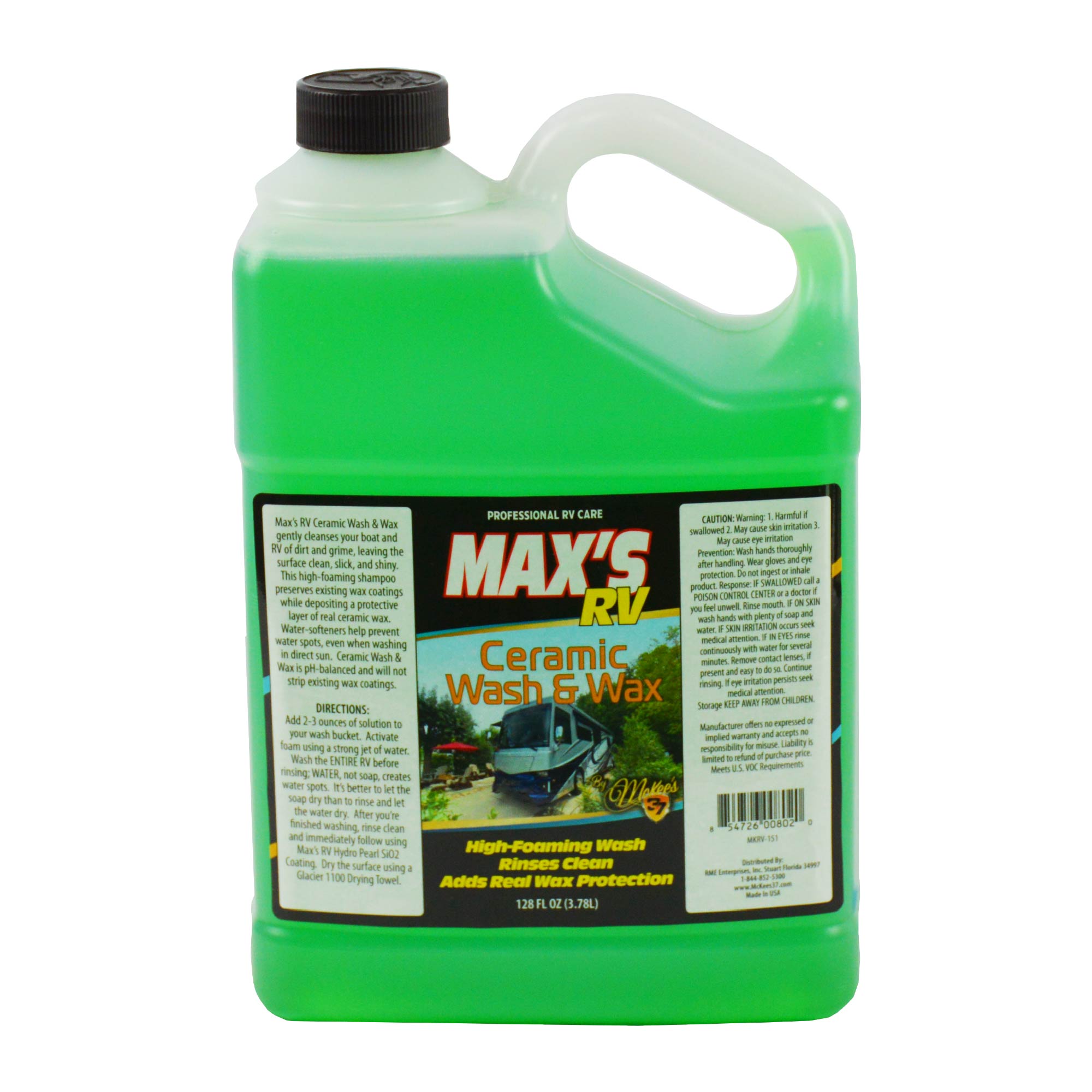 Max's RV Ceramic Wash & Wax