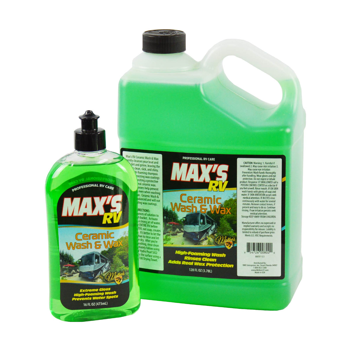 Max&#39;s RV Ceramic Wash &amp; Wax