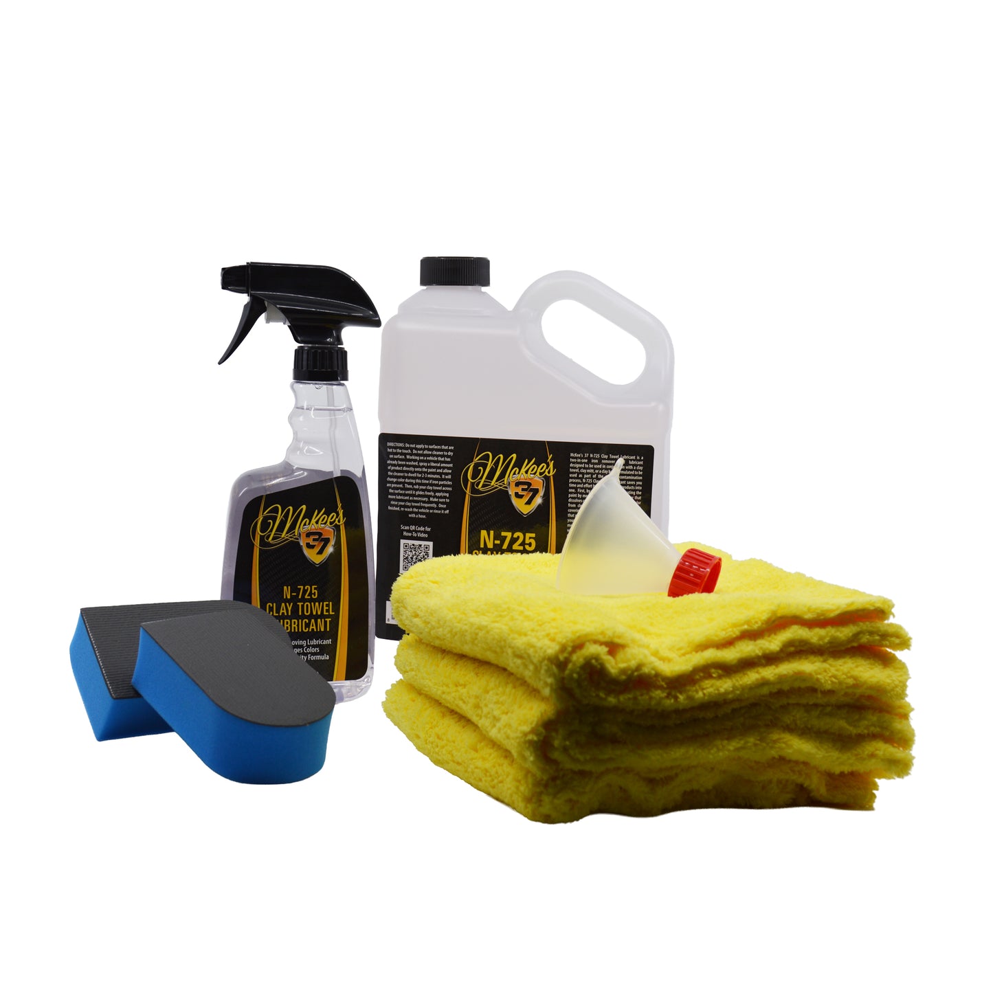 N-725 Clay Towel Lubricant 150 oz. Refill Kit W/ FREE BONUS