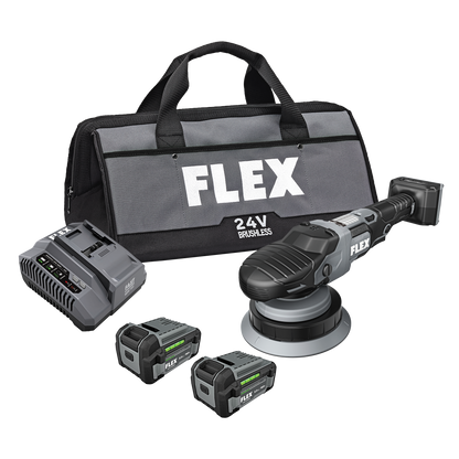 FLEX Cordless Polisher Ultimate Starter Kit with PXE 80 and FX3331-2C