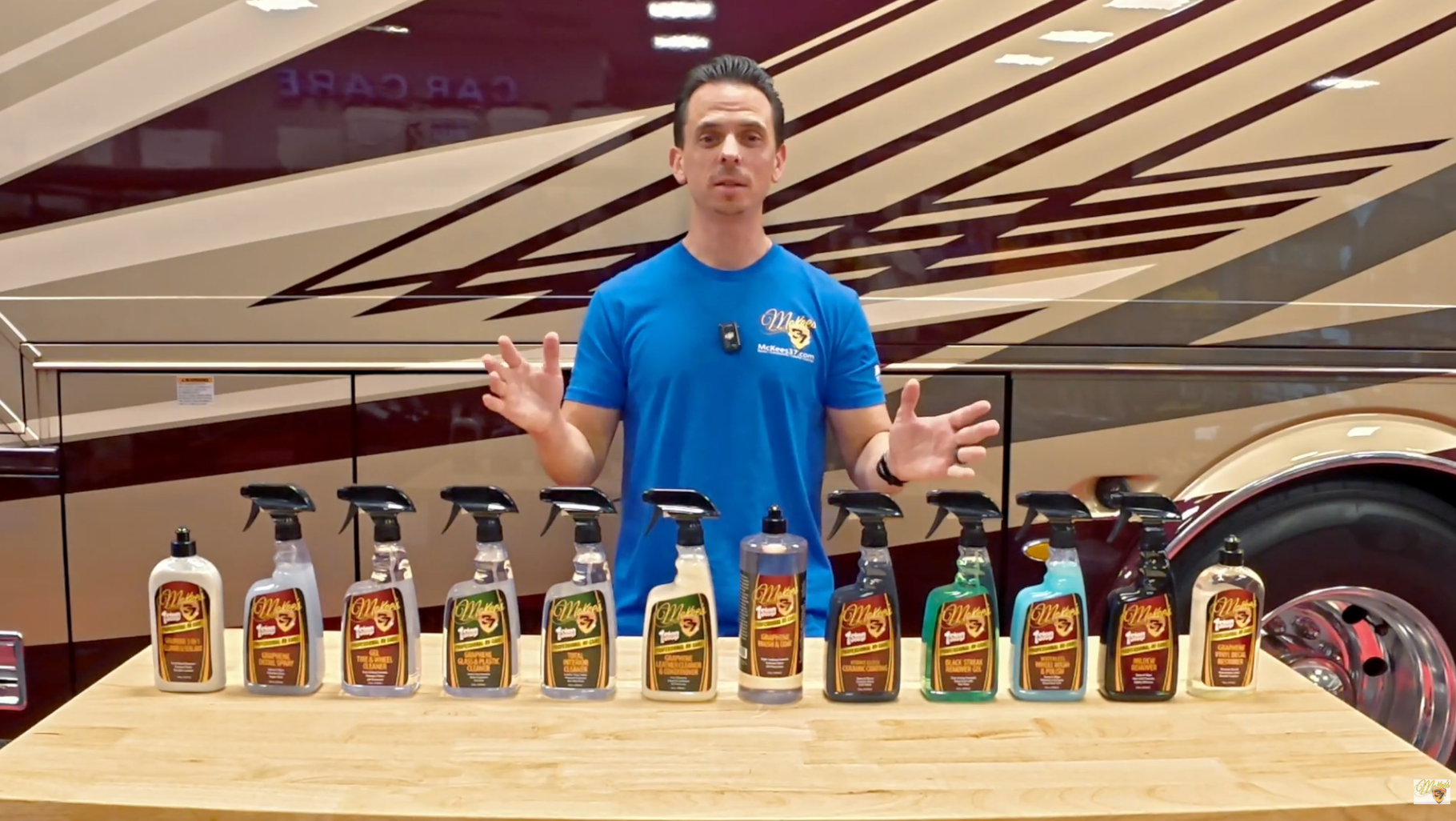 Load video: Introducing Mckees 1 step Professional RV Care