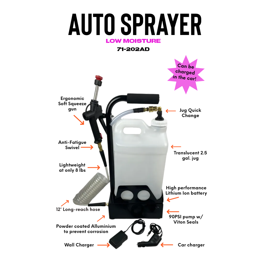 Autoforge Battery Powered Automotive Detailer Sprayer