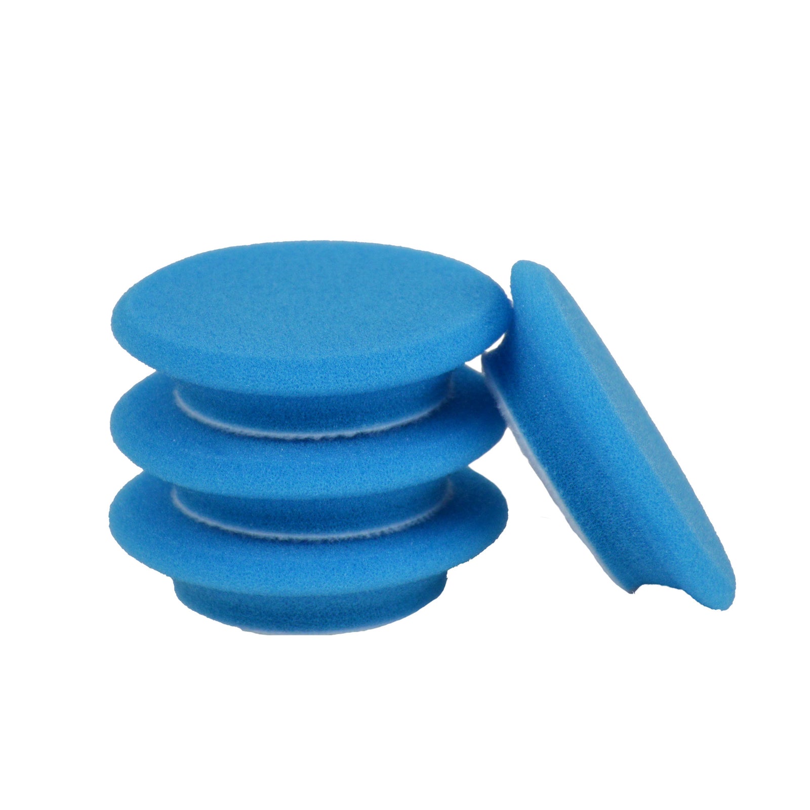 Buff and Shine Uro-Tec 2 Inch Coarse Blue Heavy Cutting Foam Pad (4 Pack)