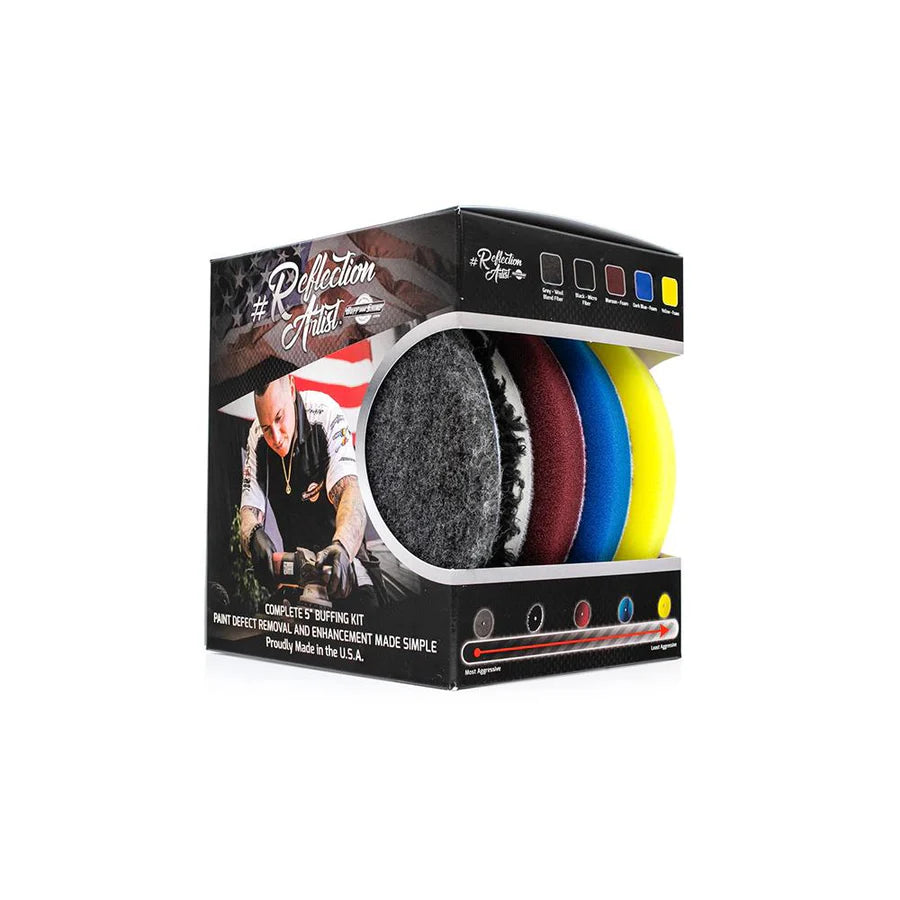 Buff and Shine Reflection Artist 5 Inch Pad Kit