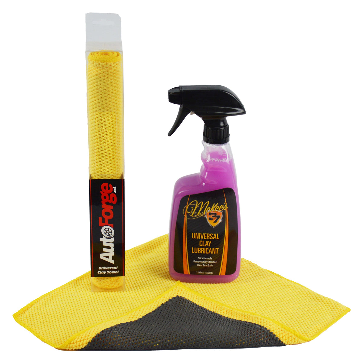 Autoforge Universal Clay Towel &amp; Lubricant Combo