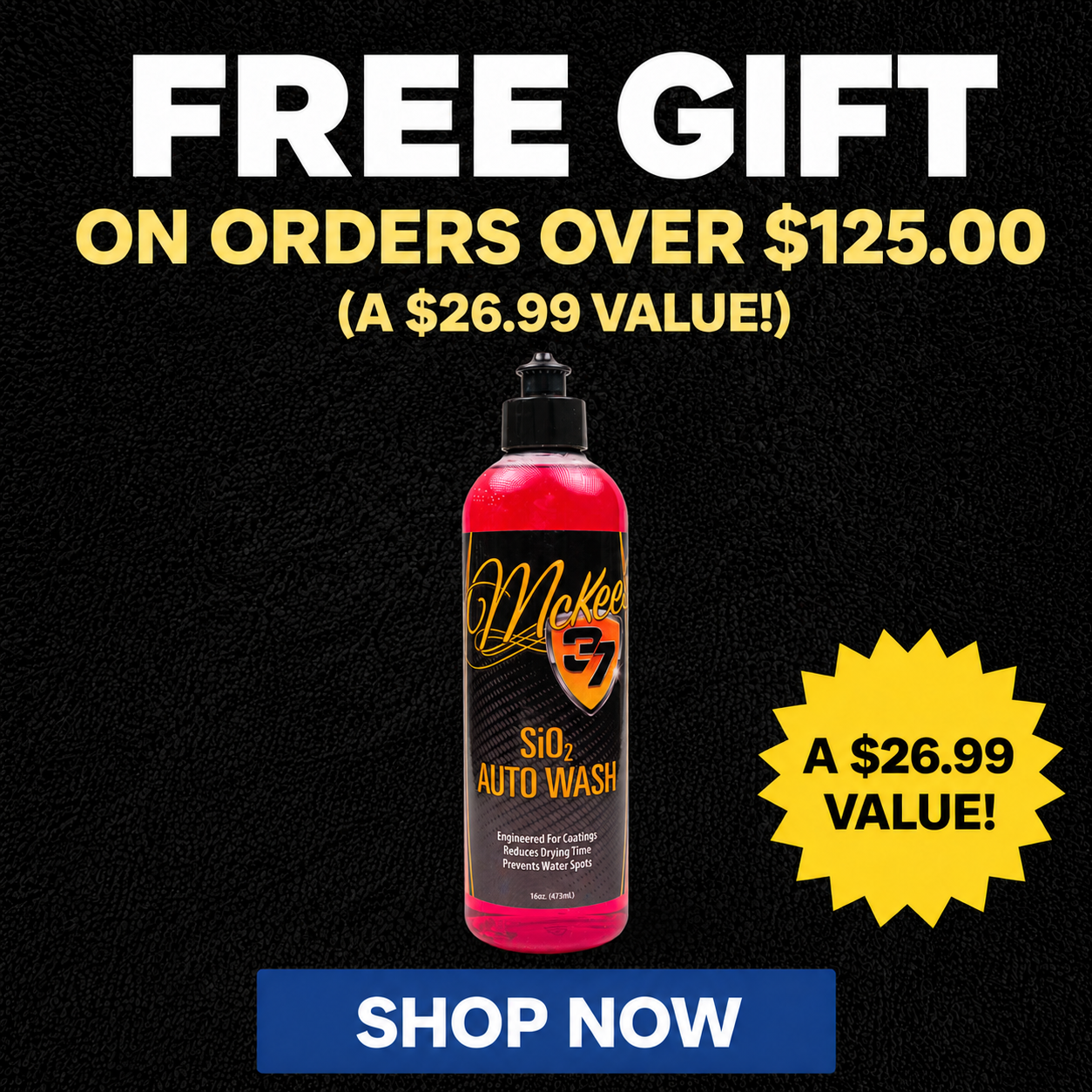 GIFT With Order Over $125